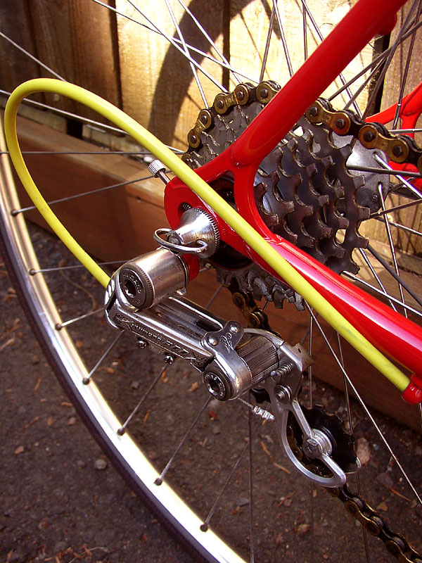 Trek 660 - rear derailleur detail