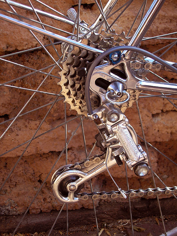 Raleigh Competition GS - derailleur detail