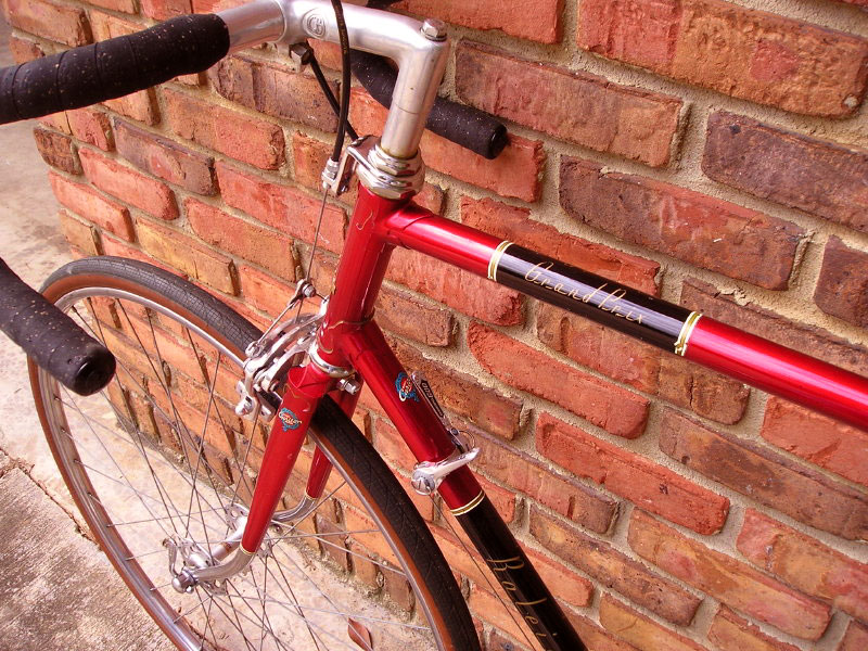 Raleigh Gran Prix - front end detail