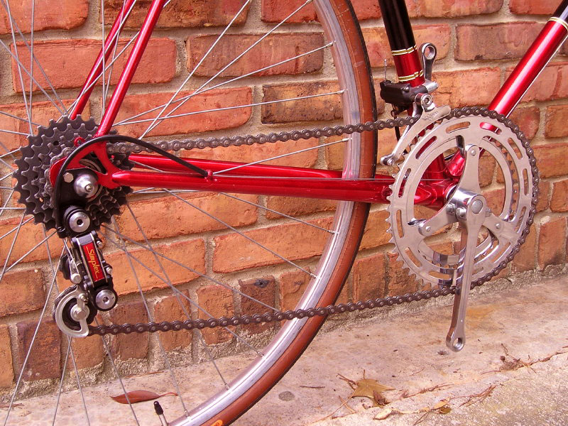 Raleigh Gran Prix - drivetrain detail