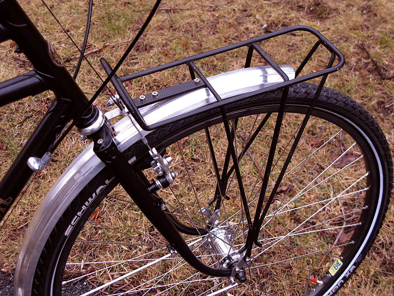 Rivendell Bombadil - front rack setup detail