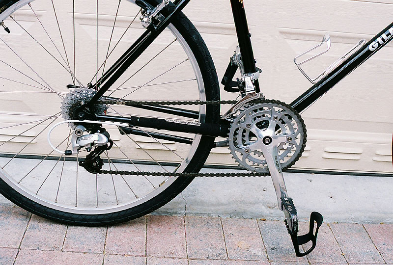 Gilmour MTB - drivetrain detail