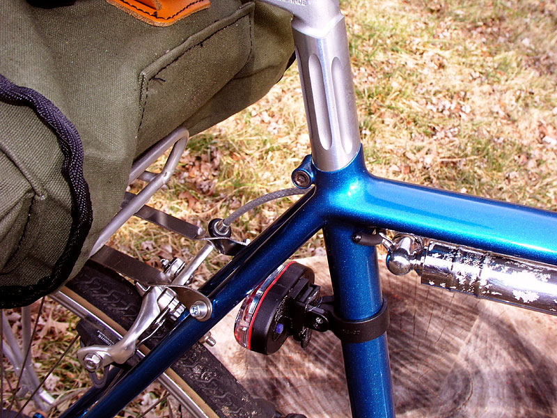 Proteus Tandem - stoker seat cluster detail