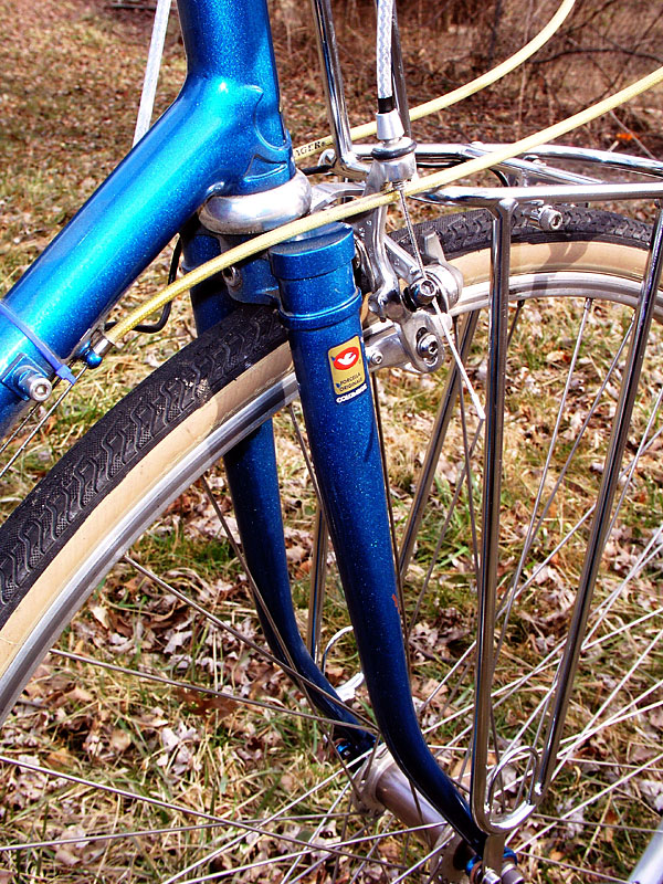 Proteus Tandem - fork blade detail