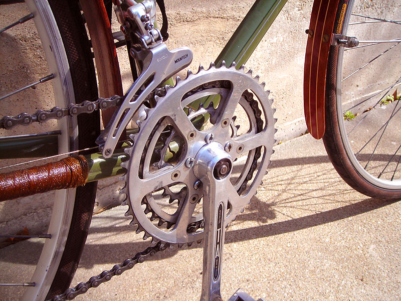 Raleigh Resurrectio - TA Crankset detail