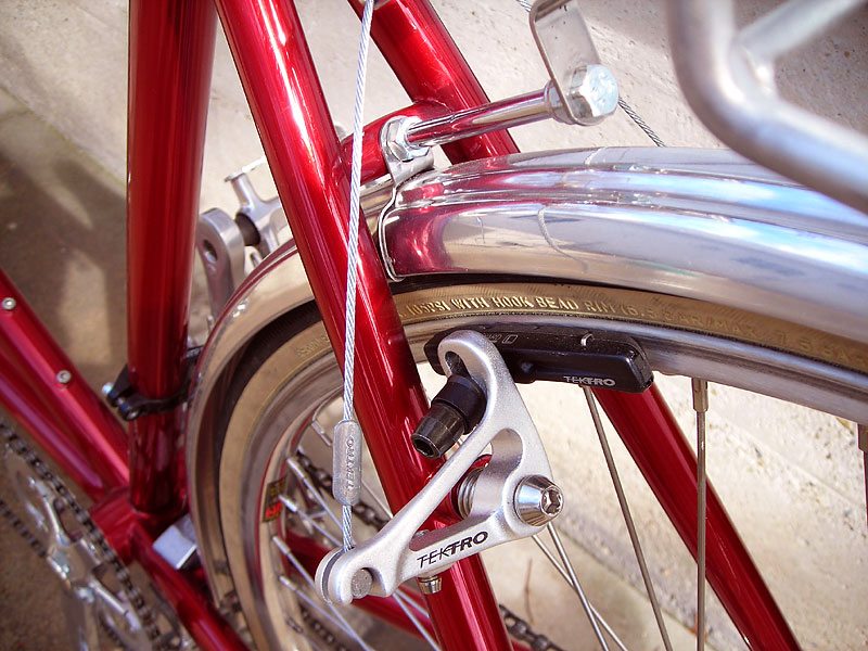 Burley Duet Tandem - brakes detail