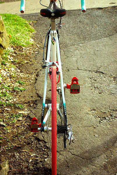 Greg Lemond Maillot Juane - rear view