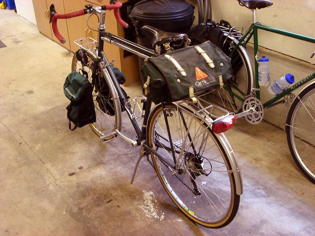 Miyata 1000 Tourer - rear angle view