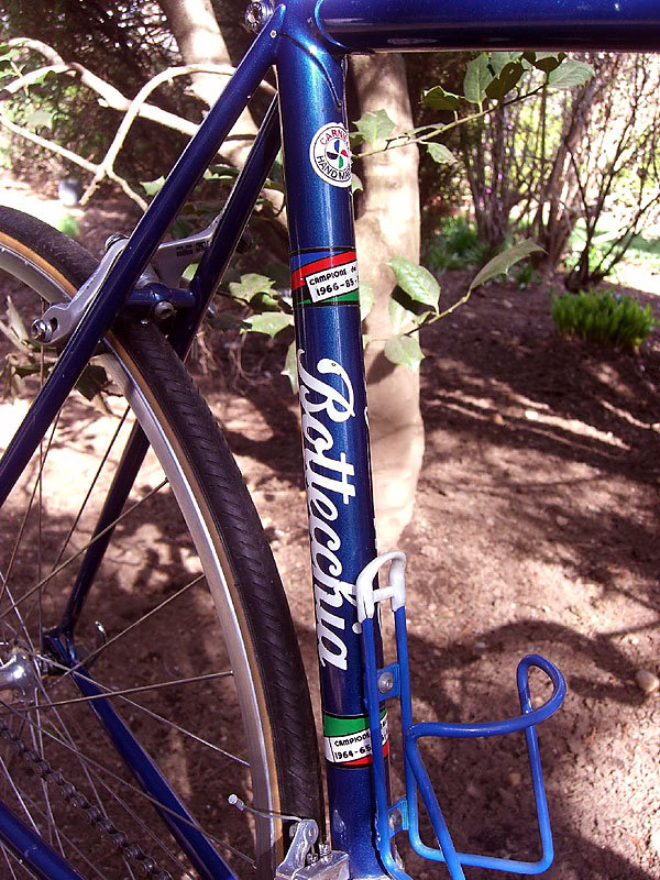 Bottecchia - seat tube detail