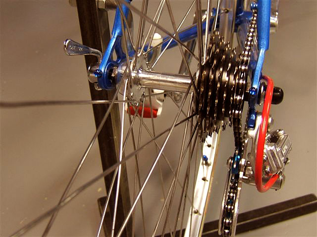 Cambio Rino - rear hub detail