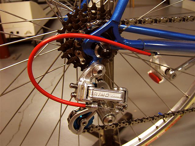 Cambio Rino - derailleur detail