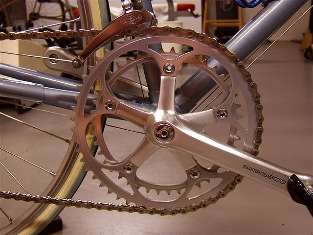 Gazelle Trim Trophy - crankset detail