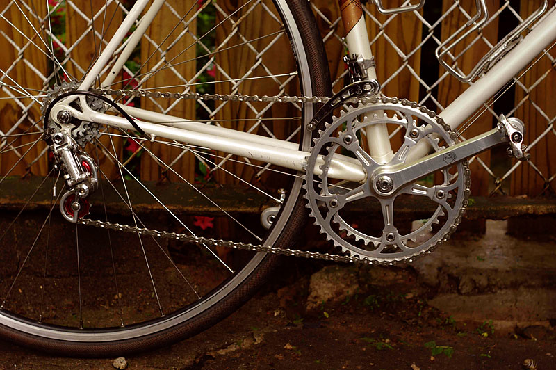 Carlton Super Course - drivetrain detail