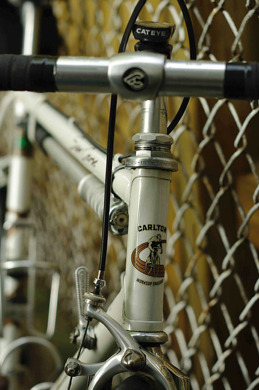 Carlton Super Course - headtube detail