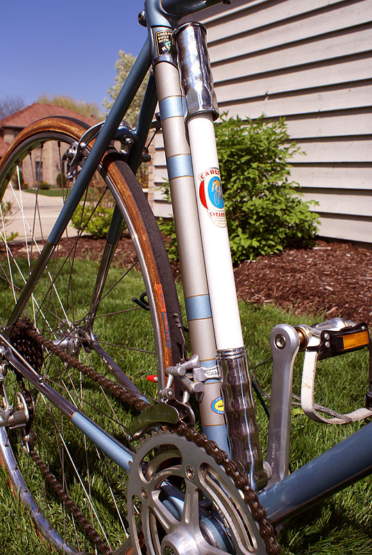 Raleigh Professional - seat tube detail