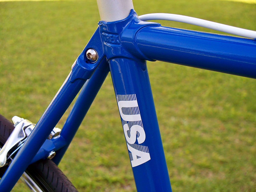 Trek 600 - seat cluster detail