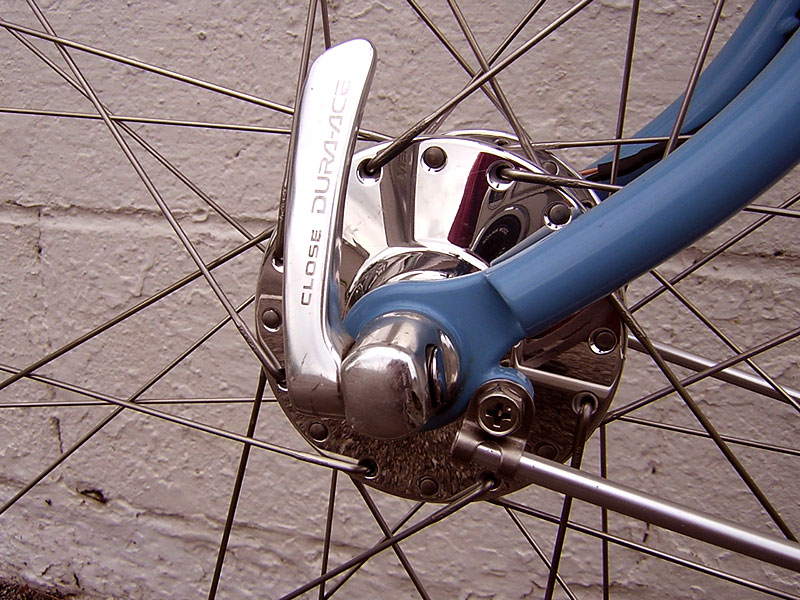 Capricorn Randonee - front hub detail