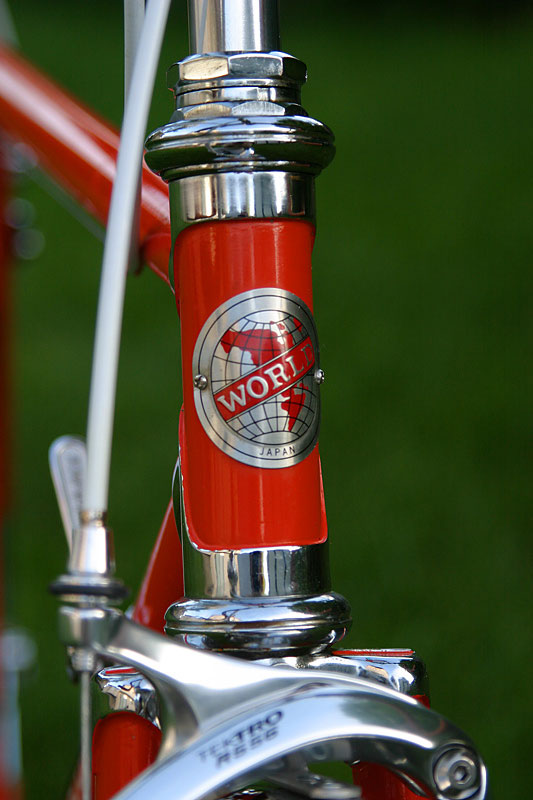 Schwinn World Voyageur - headtube detail