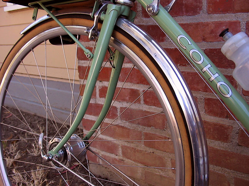 Coho Randonneur - front end detail