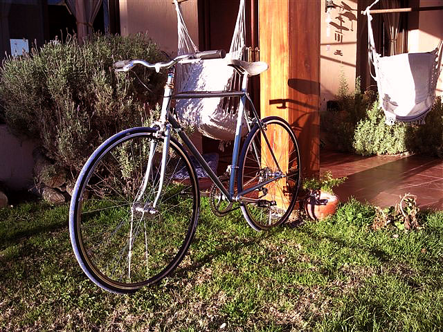 Christian's Father's Bike - reverse angle view