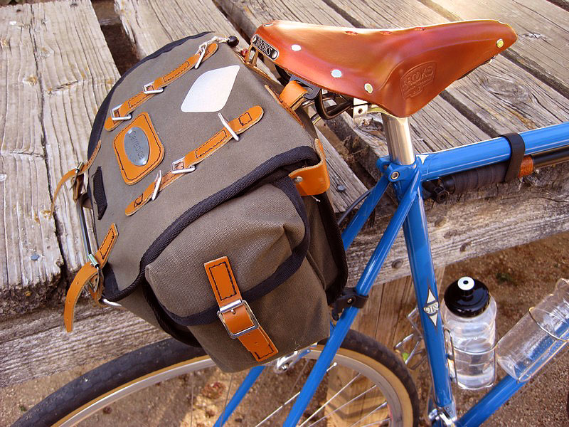 Rivendell Rambouillet - saddle and bag setup