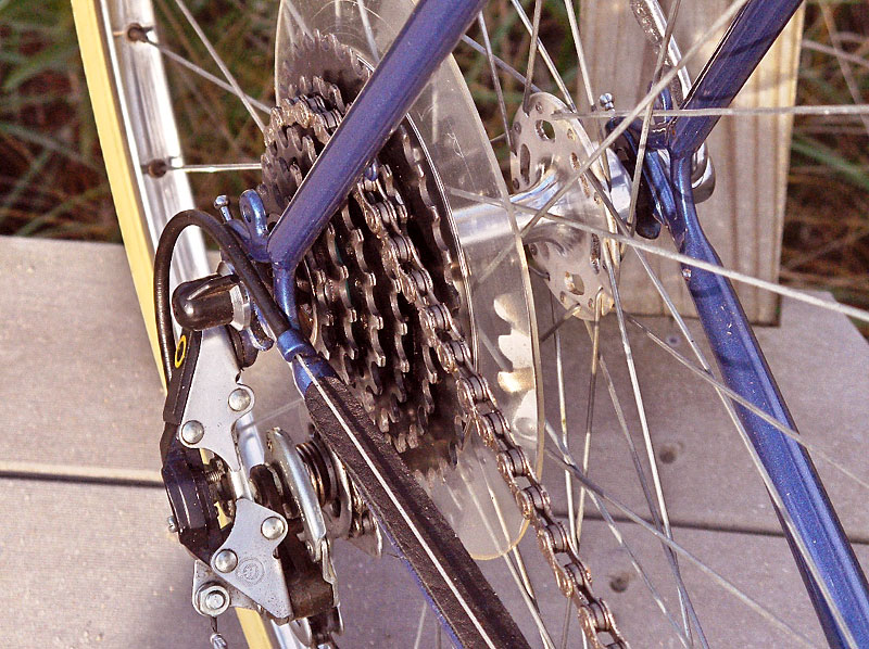 Motobecane Grand Touring - rear hub setup