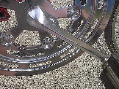 Schwinn Sportabout - crank arm detail