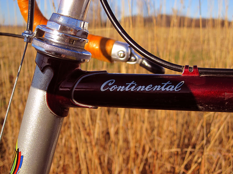 Nishiki Continental - front end detail