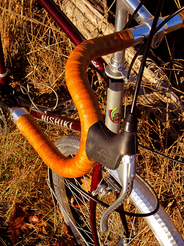 Nishiki Continental - Bars, levers and fenders