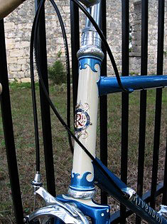 Rivendell Custom - headtube detail