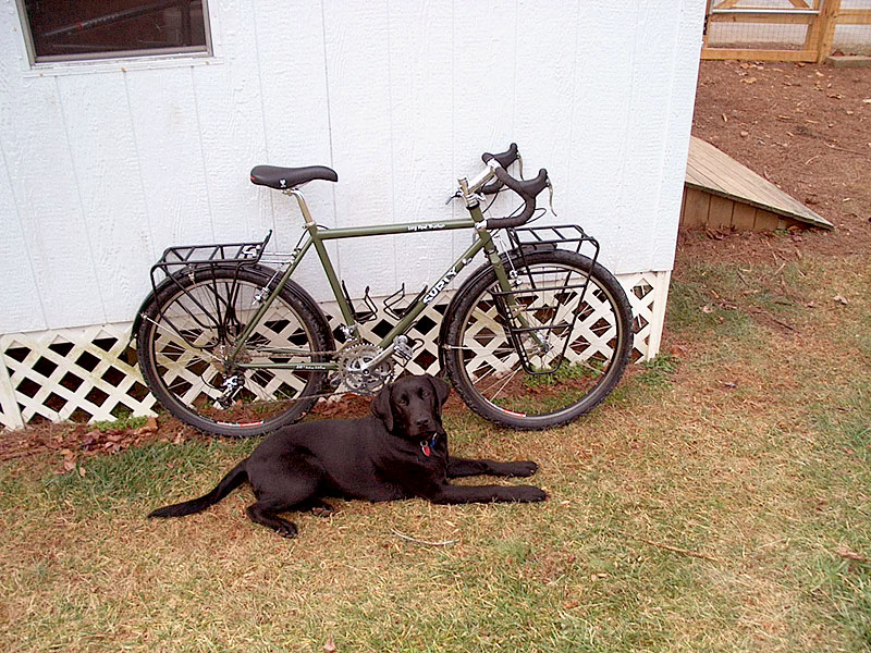 Surly Long Haul Trucker - Side View with Joe