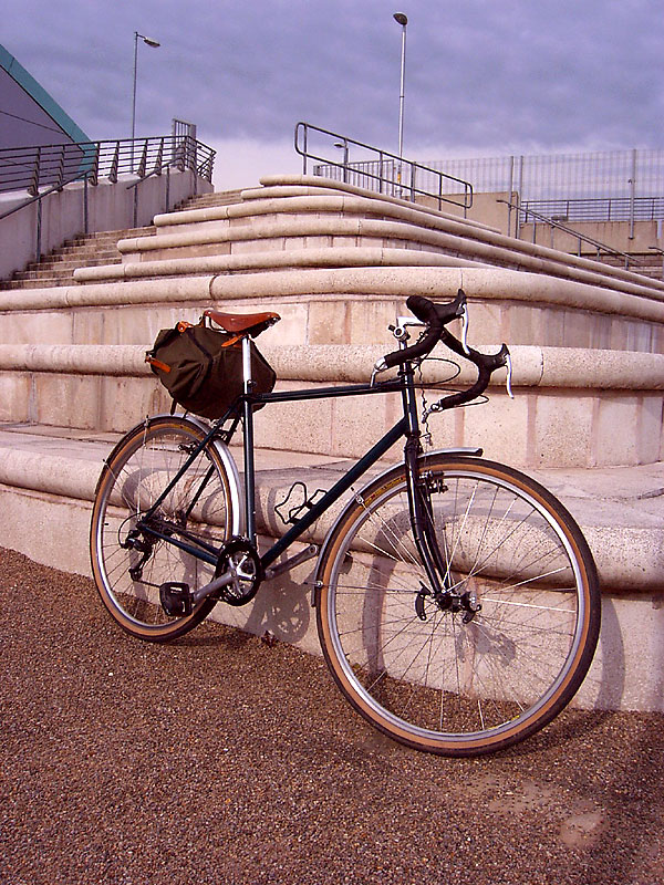 Saracen Custom Tourer - at the steps