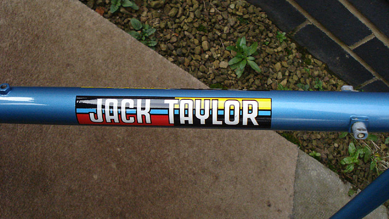 Jack Taylor Super Clubman - downtube detail