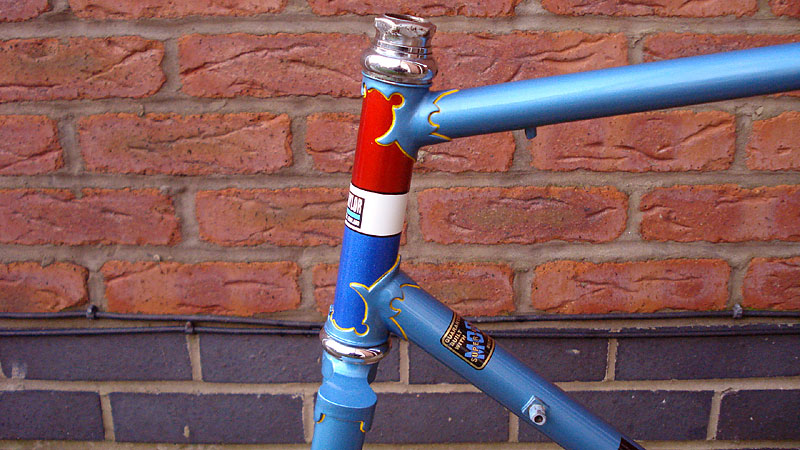 Jack Taylor Super Clubman - headtube detail