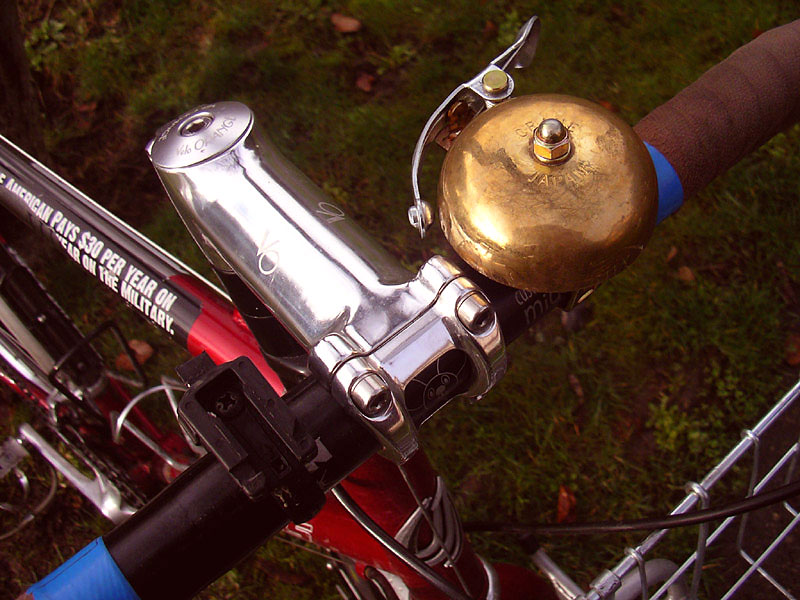 Readbear the Camping Bike - stem detail