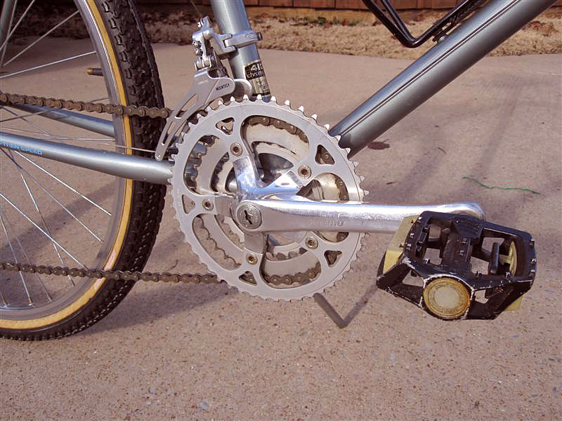 Schwinn High Sierra - crankset detail