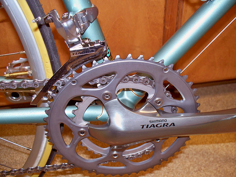 Trek 660 - crankset detail