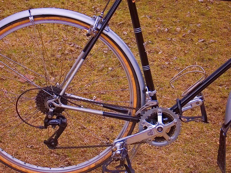 Nishiki International - drivetrain detail