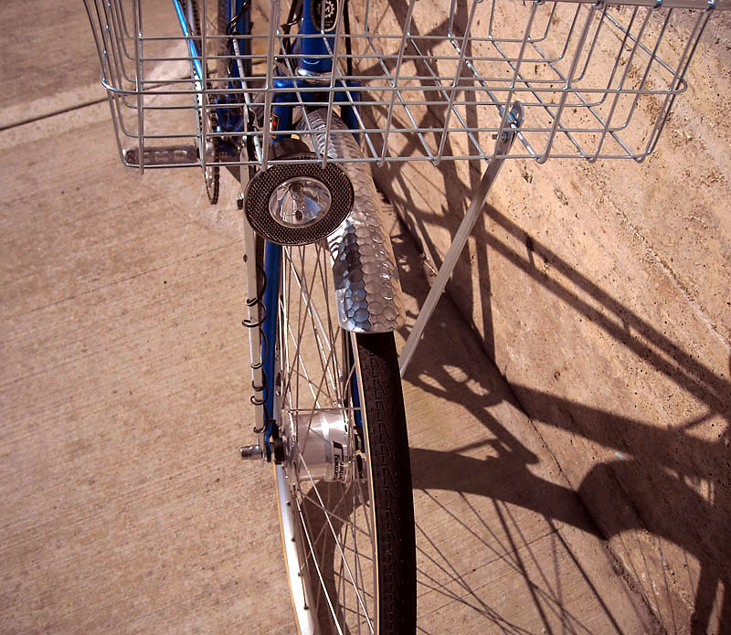 Miyata Ninety Mixte - front end detail