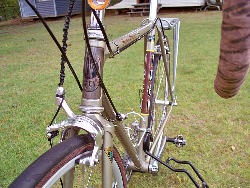 Trek 620 - front end detail