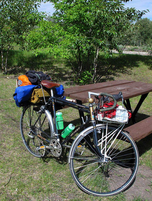 Miyata 1000 - At the campsite