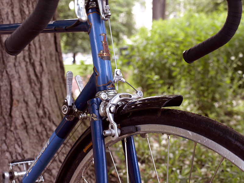 Raleigh Grand Prix - front end detail