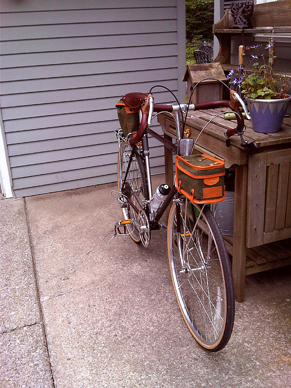 Raleigh Touring - front angled view