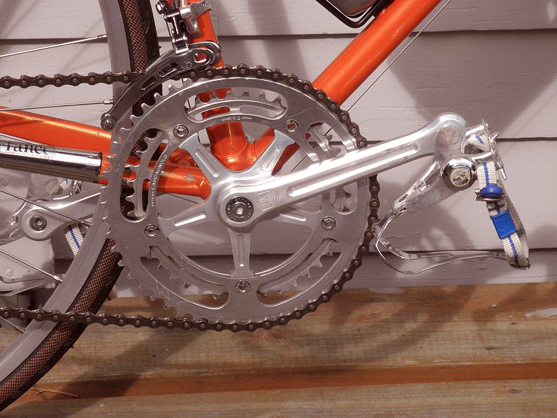 Mario Vicini - crankset detail