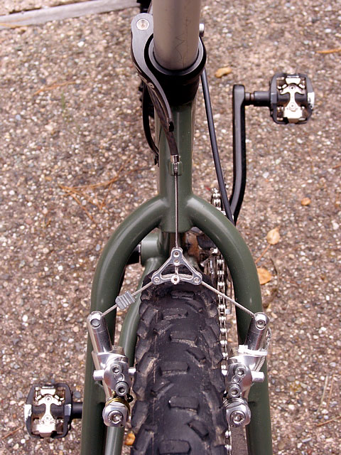 Bontrager Race Lite - rear wishbone detail 