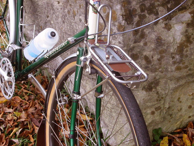 Rivendell Rambouillet - front rack detail