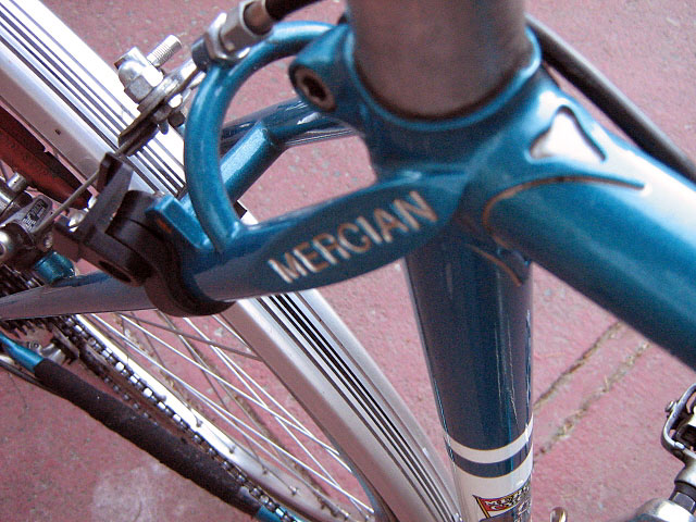 Mercian King of Mercia -  seat stay detail