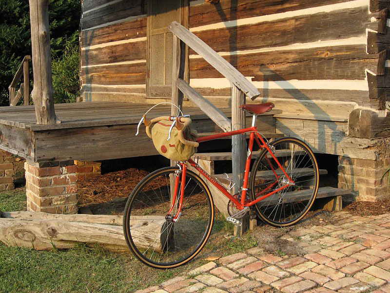 Rivendell Road at log cabin