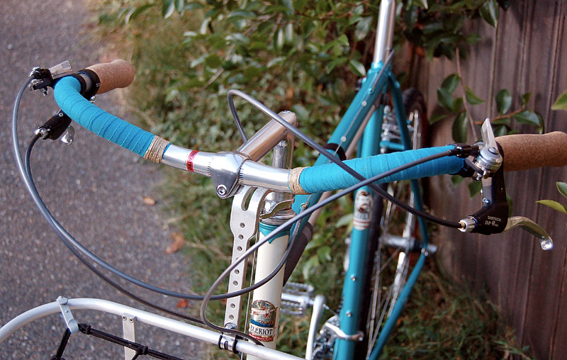 Rivendell Bleriot - Handlebar & headtube detail