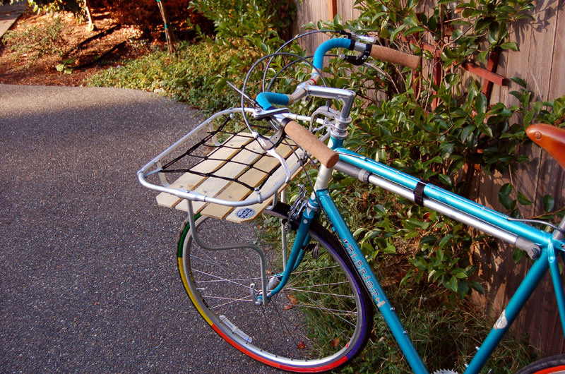 Rivendell Bleriot - front rack detail